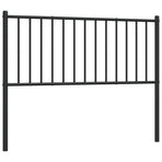 Metal Replace Headboard Black 107 cm