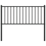 Metal Replace Headboard Black 107 cm