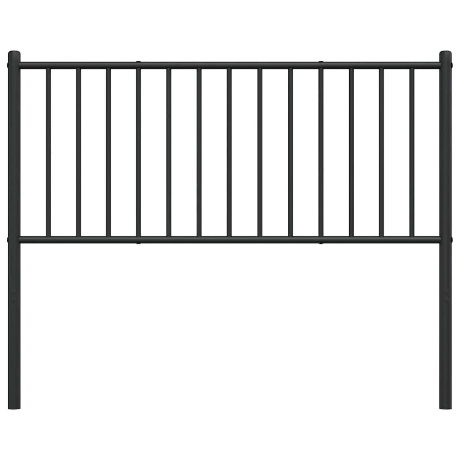 Metal Replace Headboard Black 107 cm