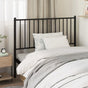 Metal Replace Headboard Black 107 cm