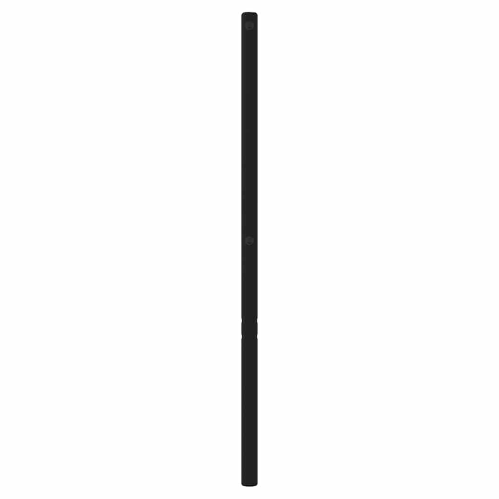 Metal Replace Headboard Black 150 cm