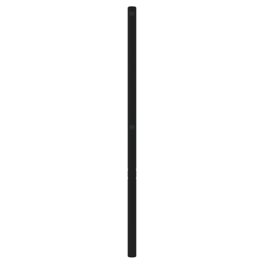 Metal Replace Headboard Black 180 cm