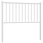 Metal Replace Headboard White 90 cm
