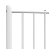 Metal Replace Headboard White 107 cm