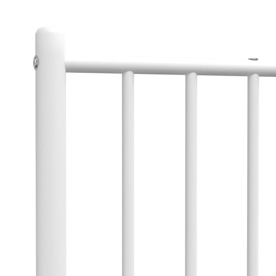 Metal Replace Headboard White 107 cm