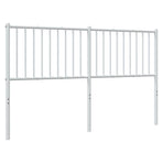 Metal Replace Headboard White 150 cm