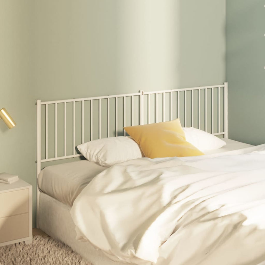 Metal Replace Headboard White 180 cm