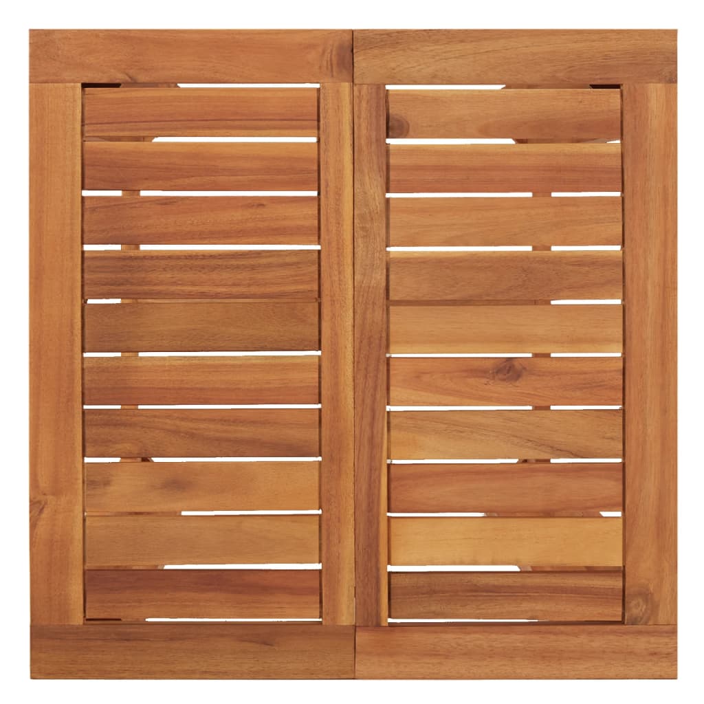 3 Piece Garden Bar Set Solid Wood Acacia