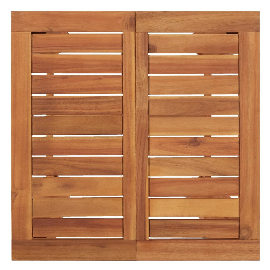3 Piece Garden Bar Set Solid Wood Acacia