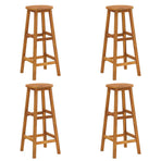5 Piece Garden Bar Set Solid Wood Acacia