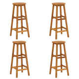 5 Piece Garden Bar Set Solid Wood Acacia