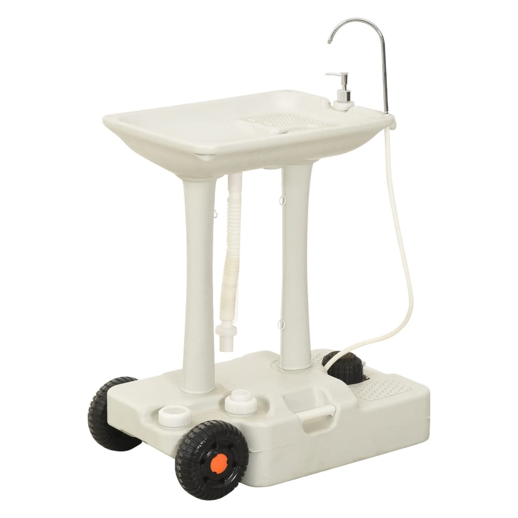 Portable Camping Handwash Stand and Water Tank Set