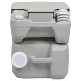 Portable Camping Toilet and Handwash Stand Set - Side View
