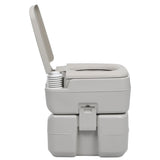 Portable Camping Toilet and Handwash Stand Set - 45-Degree Angle