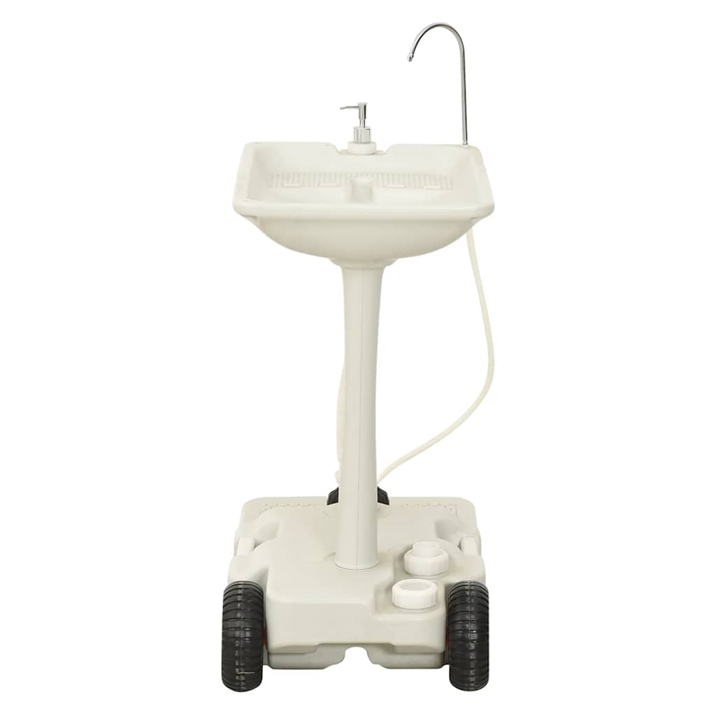 Portable Camping Toilet and Handwash Stand Set