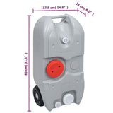 Portable Camping Toilet and Handwash Stand Set with Water Tank - Extra Image