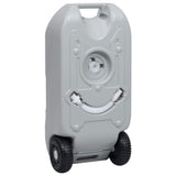 Portable Camping Toilet and Handwash Stand Set with Water Tank - Low Angle
