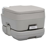 Portable Camping Toilet and Handwash Stand Set with Water Tank - Front View