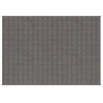Weighted Blanket Grey 152x203 cm 7 kg Fabric