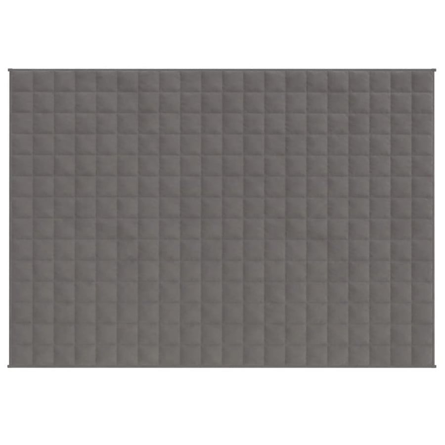 Weighted Blanket Grey 152x203 cm 7 kg Fabric