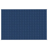 Weighted Blanket Blue 122x183 cm 5 kg Fabric - Side View