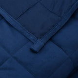 Weighted Blanket Blue 122x183 cm 9 kg Fabric - 45-Degree Angle