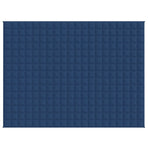 Weighted Blanket Blue 152x203 cm 11 kg Fabric