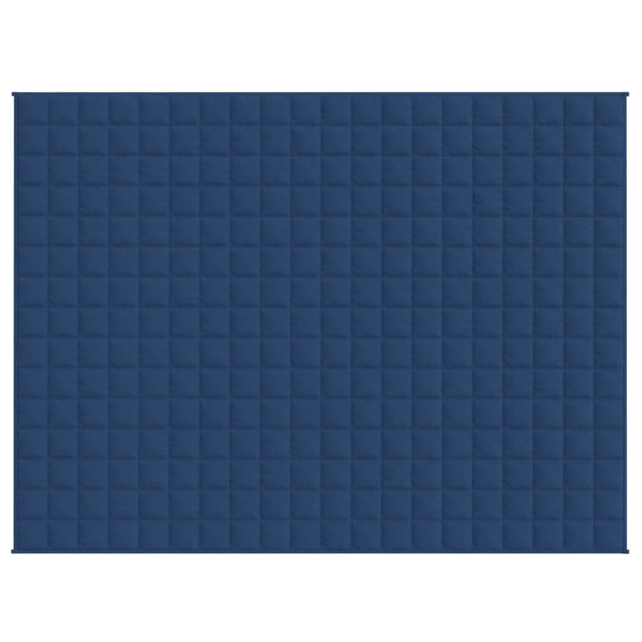 Weighted Blanket Blue 152x203 cm 11 kg Fabric