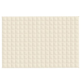 Weighted Blanket Light Cream 122x183 cm 9 kg Fabric