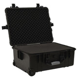 Wheeled Flight Case Black 58x45x27 cm PP - Side View