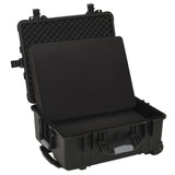 Wheeled Flight Case Black 58x45x27 cm PP - Top-Down View