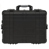 Wheeled Flight Case Black 58x45x27 cm PP - 45-Degree Angle