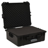 Portable Flight Case Black 55x43x21 cm PP - Side View