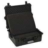 Portable Flight Case Black 55x43x21 cm PP - Top-Down View