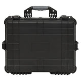 Portable Flight Case Black 55x43x21 cm PP - 45-Degree Angle
