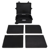 Wheeled Flight Case Black 63x50x23 cm PP - Front View