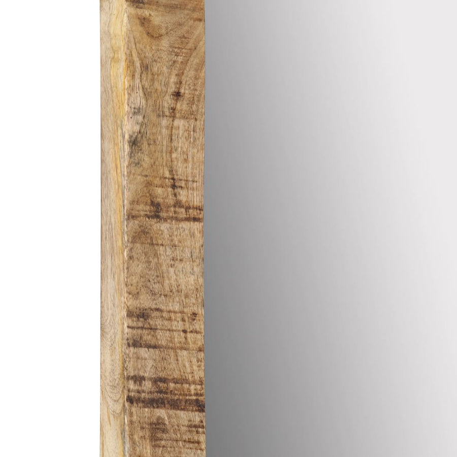 Mirror 70x50 cm Solid Wood Mango and Glass