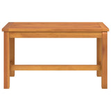 Garden Bench 80x35x45 cm Solid Wood Acacia