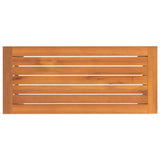 Garden Bench 80x35x45 cm Solid Wood Acacia - 45-Degree Angle