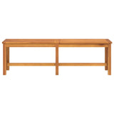 Garden Bench 150x35x45 cm Solid Wood Acacia - Side View
