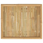 Garden Table 65x55x30 cm Bamboo