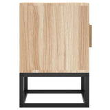 TV Cabinet 105x30x45 cm Engineered Wood and Iron - Rear View
