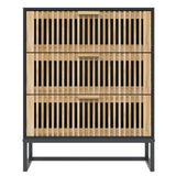 Sideboard Black 60x30x75 cm Engineered Wood - Top-Down View