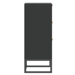 Sideboard Black 60x30x75 cm Engineered Wood