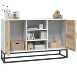 Sideboard White 105x30x65 cm Engineered Wood - Top-Down View
