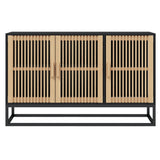Sideboard Black 105x30x65 cm Engineered Wood - Top-Down View