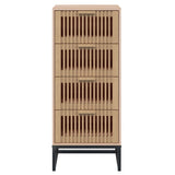 Highboard 40x30x95 cm Engineered Wood - Top-Down View