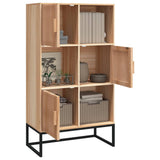 Highboard 70x35x125 cm Engineered Wood - Side View