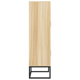 Highboard 70x35x125 cm Engineered Wood - Rear View