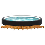 Spa Steps 2 pcs Solid Wood Acacia